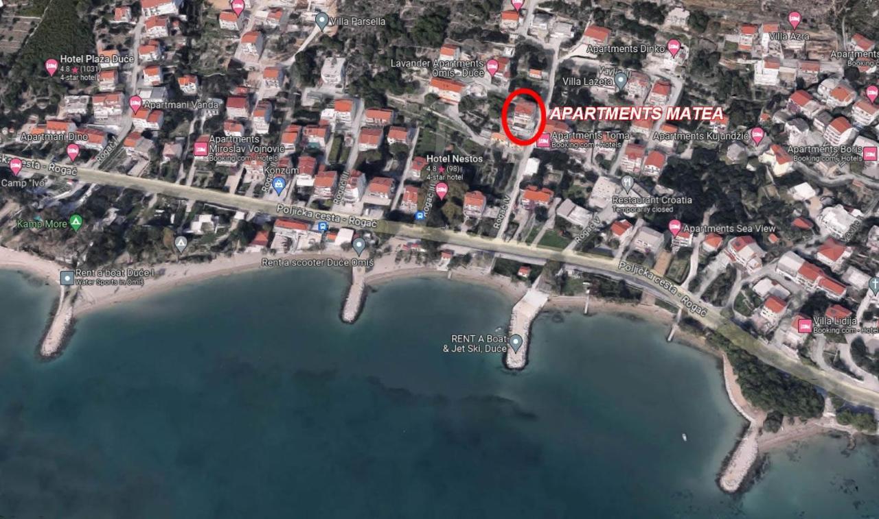 Duće Apartments Matea מראה חיצוני תמונה